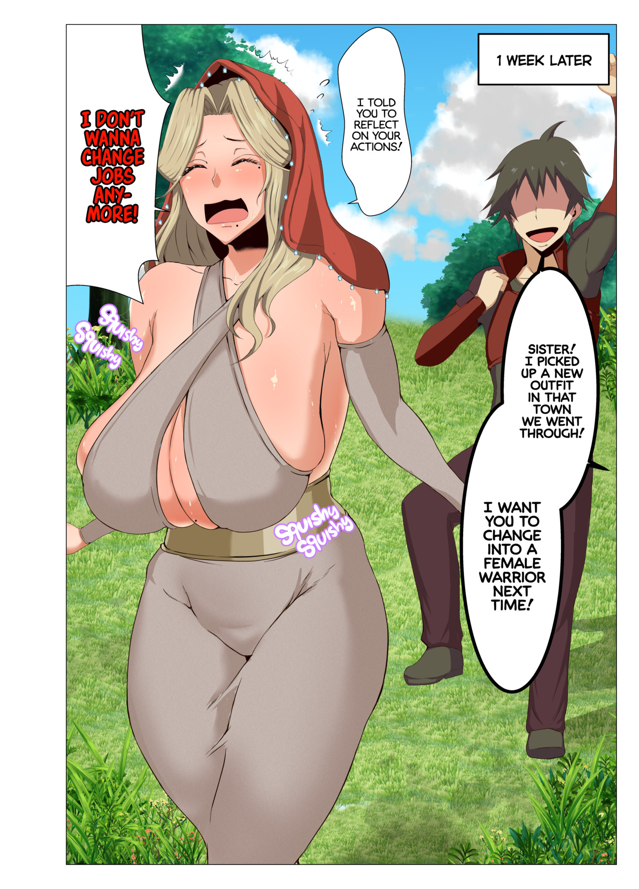 Hentai Manga Comic-I Want This Woman From Another World To Change Jobs 2-Read-25